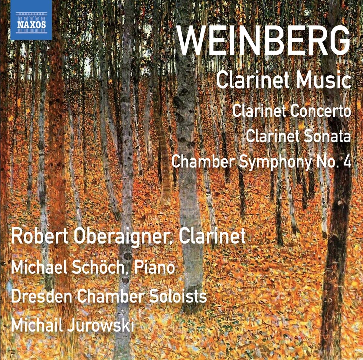 8 574192. WEINBERG Clarinet Music (Robert Oberaigner)